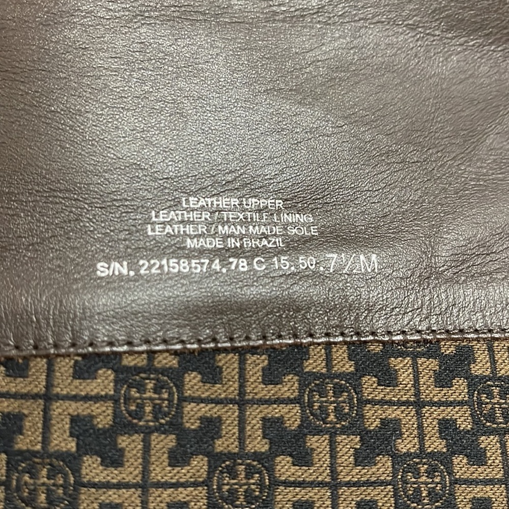 TORY Burch Joana riding boot NWT size 7.5 coconut color - Picture 5 of 11